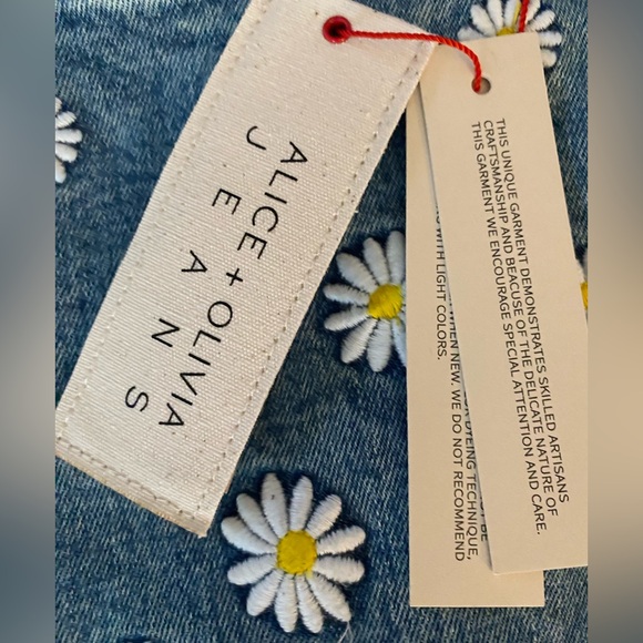 Alice + Olivia Wynell Daisy Bodycon Minidress - Picture 9 of 10